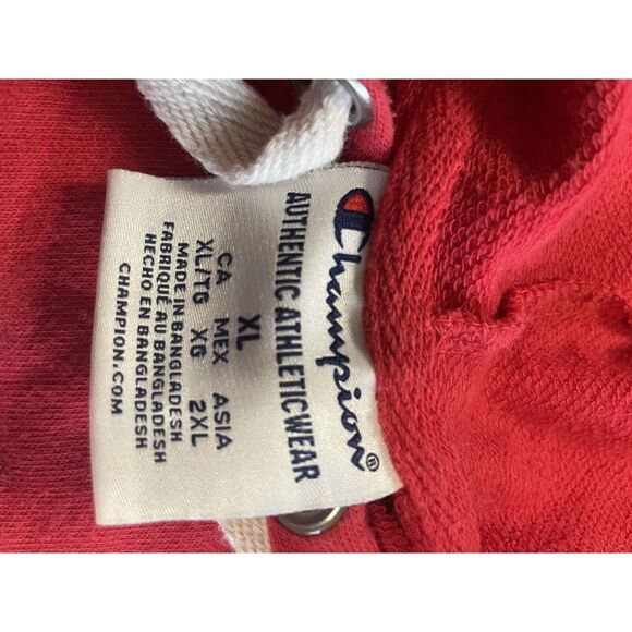 VTG Champion Pull Over NC State Big Logo Graphic Men's XL Hoodie - Picture 7 of 9